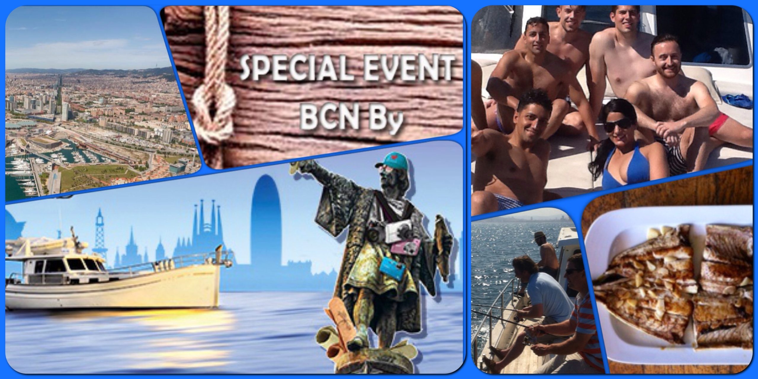 charterinad does the nautical events in Barcelone with a rent boat