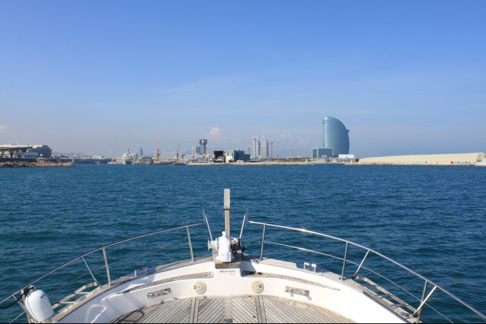 Charter náutico por Barcelona