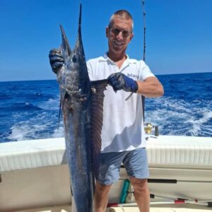 Charter de pesca grupo grande